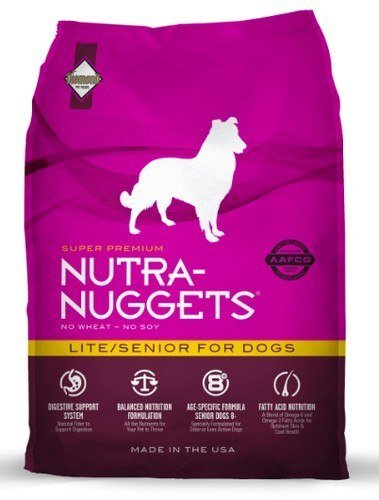 Karma sucha dla psa NUTRA NUGGETS Lite/Senior Dog, 15 kg Nutra Nuggets