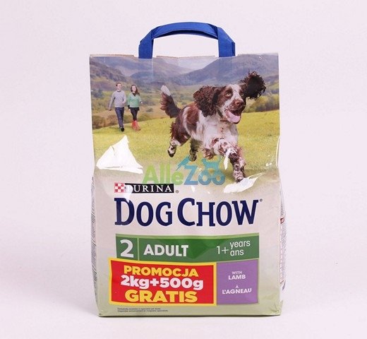 Karma sucha dla psa PURINA Dog Chow Adult Lamb, 2 kg + 500 g Purina