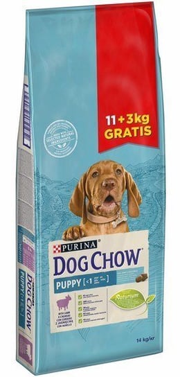 Karma sucha dla psa PURINA Dog Chow Puppy, jagnięcina, 11 + 3 kg PURINA DOG CHOW
