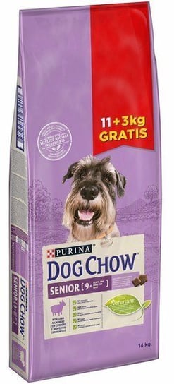 Karma sucha dla psa PURINA Dog Chow Senior, jagnięcina, 11 + 3 kg PURINA DOG CHOW