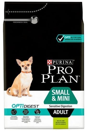 Karma sucha dla psa PURINA Pro Plan Adult Small & Mini OptiDigest Sensitive Digestion Lamb, 3 kg Purina Pro Plan