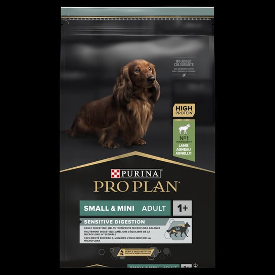Karma sucha dla psa PURINA PRO PLAN Small & Mini Adult OptiDigest, jagnięcina, 7 kg Purina Pro Plan