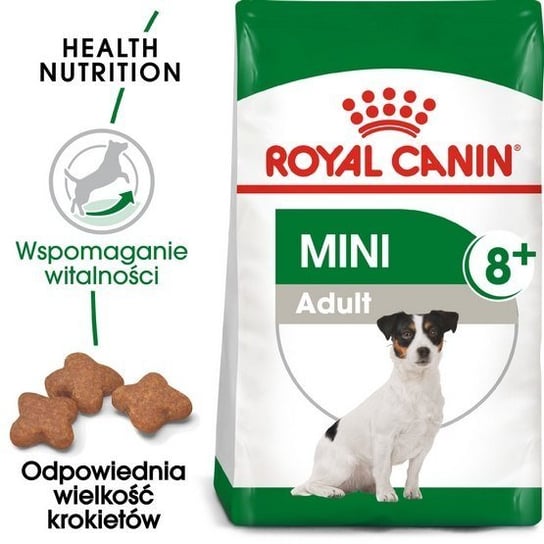 Karma sucha dla psa ROYAL CANIN Mini Adult 8+, 2 kg Royal Canin Size