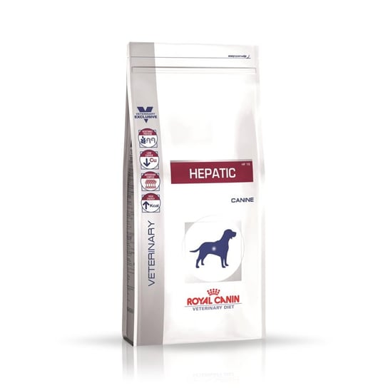 Karma sucha dla psa ROYAL CANIN Veterinary Diet Canine Hepatic HF16, 12 kg Royal Canin