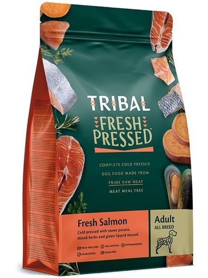 Karma sucha dla psa TRIBAL Adult Fresh Pressed Salmon, 12 kg Tribal