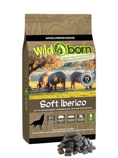 Karma sucha dla psa WILDBORN Soft Iberico, 4 kg Wildborn