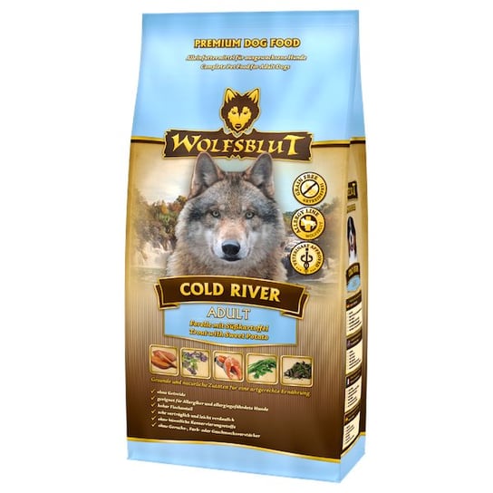 Karma sucha dla psa WOLFSBLUT Cold River, 2 kg Wolfsblut