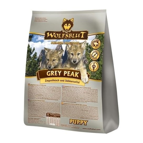 Karma sucha dla psa WOLFSBLUT Grey Peak Puppy, 2 kg Wolfsblut