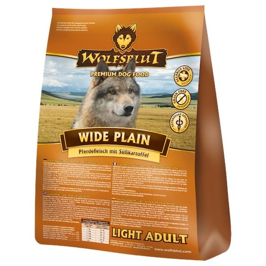 Karma sucha dla psa WOLFSBLUT Wide Plain Light, 2 kg Wolfsblut