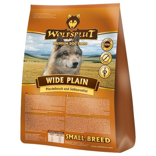 Karma sucha dla psa WOLFSBLUT Wide Plain Small Breed, 2 kg Wolfsblut