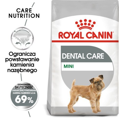 Karma sucha dla psów dorosłych ROYAL CANIN CCN Mini Dental Care, 1 kg Royal Canin