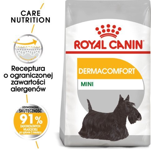 Karma sucha dla psów dorosłych ROYAL CANIN CCN Mini Dermacomfort, 1 kg Royal Canin
