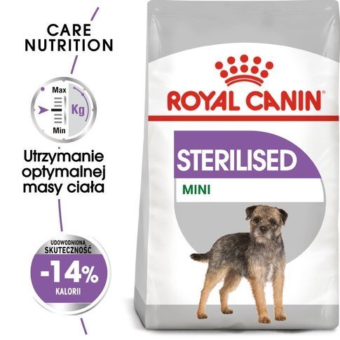 Karma sucha dla psów dorosłych ROYAL CANIN CCN Mini Sterilised, 1 kg Royal Canin