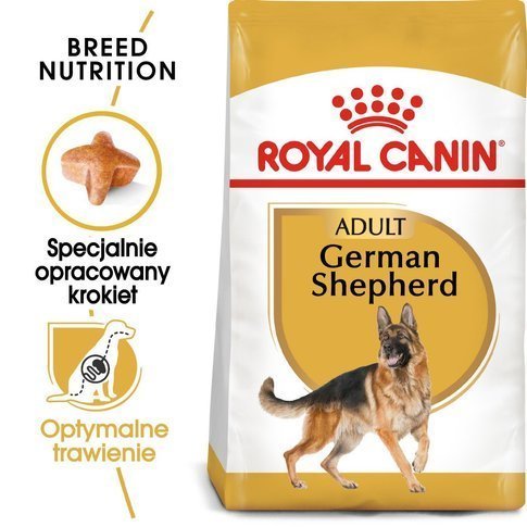 Karma sucha dla psów dorosłych ROYAL CANIN German Shepherd Adult, 11 kg Royal Canin