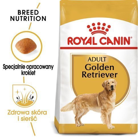 Karma sucha dla psów dorosłych ROYAL CANIN Golden Retriever Adult, 12 kg Royal Canin