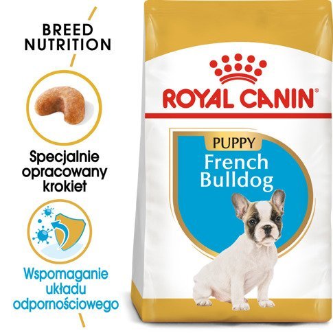 Karma sucha dla szczeniąt ROYAL CANIN French Bulldog Puppy, 10 kg Royal Canin