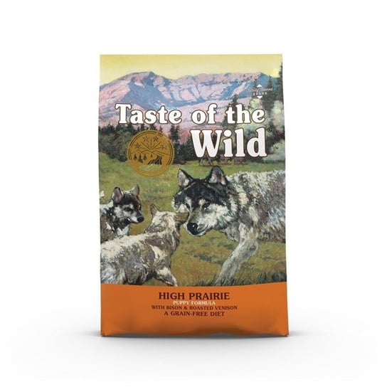 Karma sucha dla szczeniąt TASTE OF THE WILD High Prairie Puppy, bizon, 5,6 kg Taste of the Wild