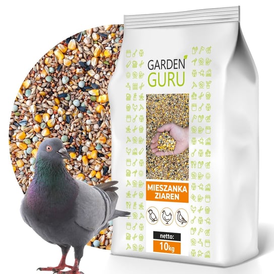 Karma uniwersalna pokarm mieszanka ziaren dla gołębi 10kg GardenGuru