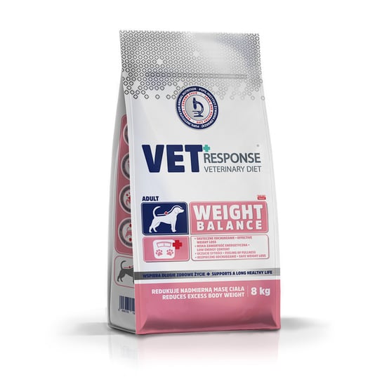 Karma Weterynaryjna Sucha Dla Psa Vet Response Weight-Balance 8 Kg PUPIL Foods