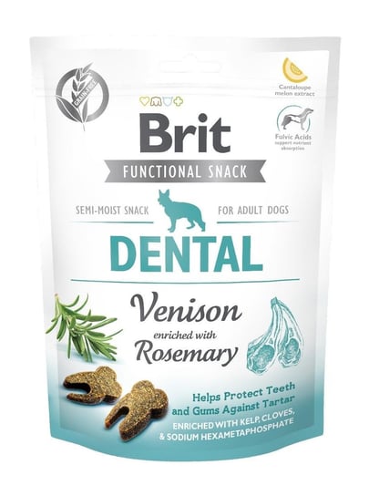Karma z jeleniem BRIT Care Dog Functional Snack Dental Venison, 150 g Brit