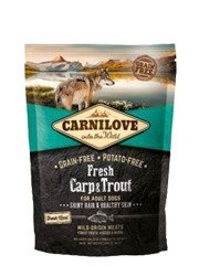Karma z karpiem i pstrągiem CARNILOVE Fresh Carp&Trout, 1,5 kg Carnilove