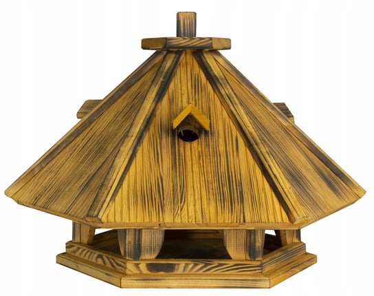 Karmnik Dla Ptaków Duży Drewniany Kawka Vii 4iQ Group