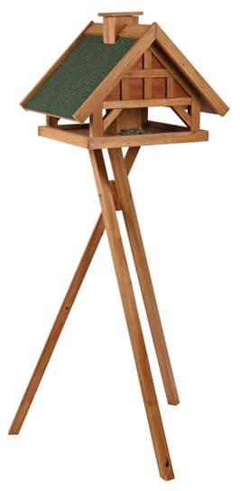 Karmnik ze stojakiem Natura , 54 × 40 × 48 cm/1.07 m, brązowy Trixie