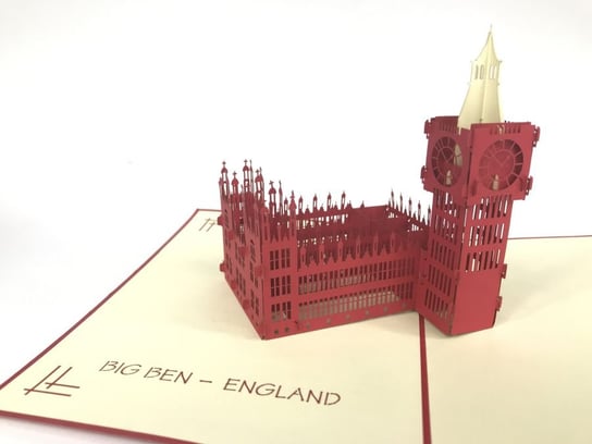 Karnet na każdą okazję 3D, Big Ben, londyński zabytek GrandGift