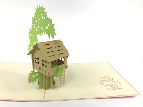 Karnet na każdą okazję 3D, Domek na drzewie GrandGift