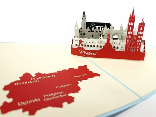 Karnet na każdą okazję 3D, Kraków GrandGift