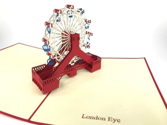 Karnet na każdą okazję 3D, London Eye GrandGift