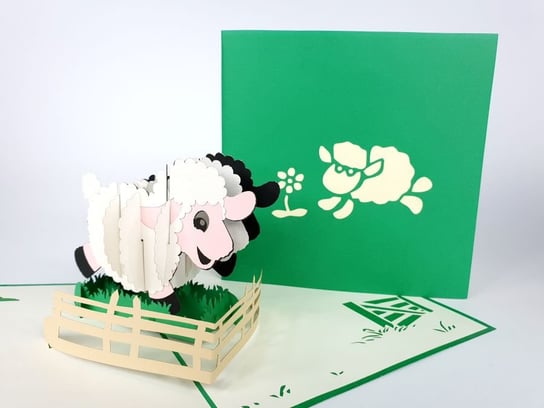 Karnet na każdą okazję 3D, Owca w zagrodzie GrandGift