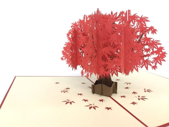 Karnet na każdą okazję 3D, Piękne drzewo klonu GrandGift