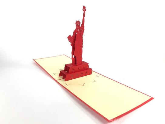Karnet na każdą okazję 3D, Statua Wolności GrandGift