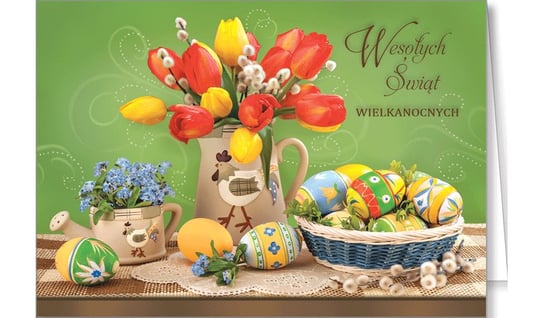Karnet na Wielkanoc z życzeniami GDW-T 24 Czachorowski