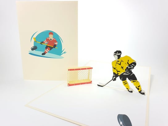 Karnet okolicznościowy 3D, Hokey NHL Sport GrandGift
