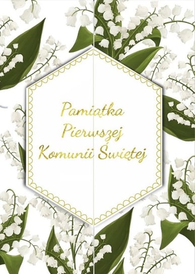 Karnet okolicznościowy A5 Komunia Konwalie Henry