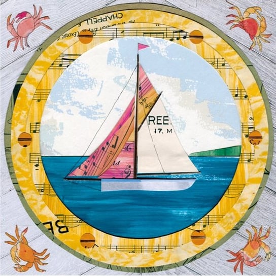 Karnet okolicznościowy, Sailing By Museums & Galleries