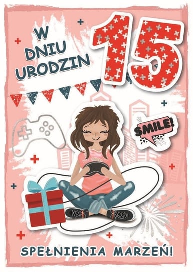 Karnet urodziny 15 - Inna marka | Sklep EMPIK.COM