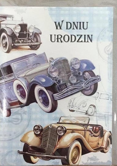 Karnet urodziny B6 Premium 63 + koperta MSpa