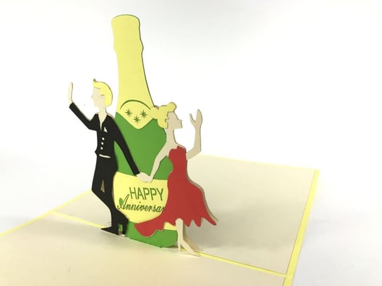 Karnet walentynkowy 3D, Szczęśliwej rocznicy GrandGift