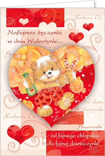 Karnet Walentynkowy VL 21 Czachorowski