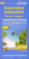 Karpathos Kassos 1 : 60 000 Road Editions