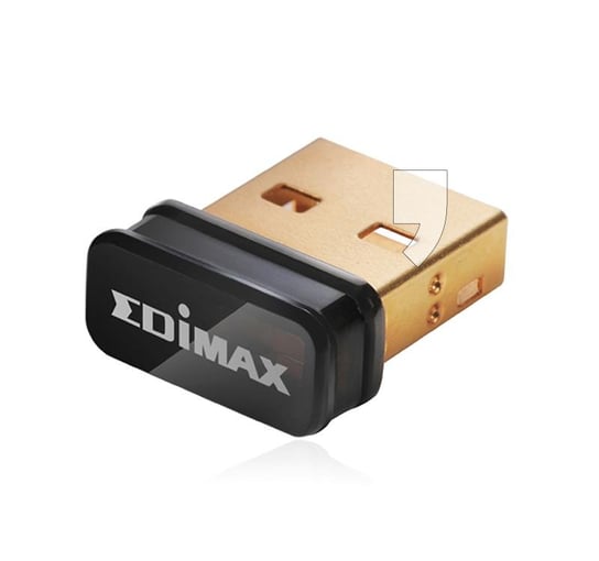Karta bezprzewodowa EDIMAX EW-7811UN, USB 802.11N Nano Size, 150Mbit, Windows XP/Vista/7 Edimax