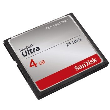 Karta Compact Flash SANDISK Ultra, 4 GB, 25 MB/s SanDisk