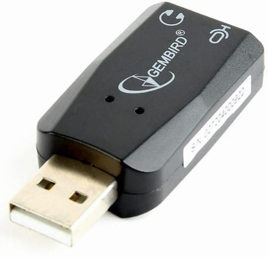 Karta dźwiękowa GEMBIRD Virtus Plus SC-USB2.0-01, USB 2.0 Gembird