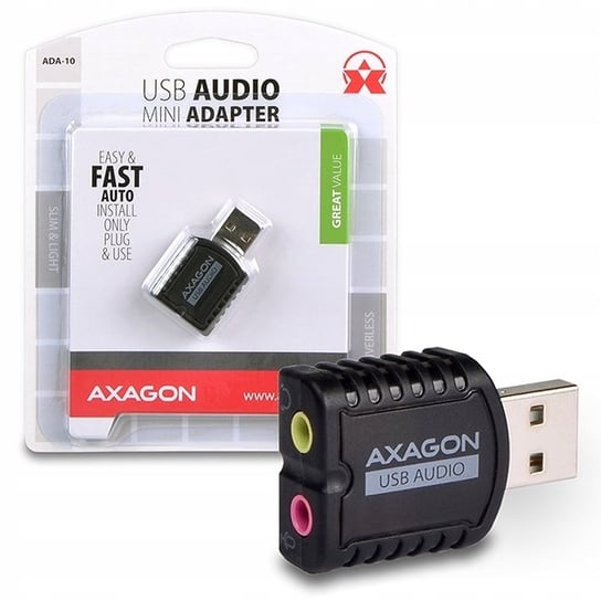 Karta Dzwiękowa USB ADA-10 MINI AXAGON Inna marka