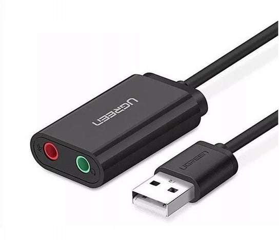 Karta dźwiękowa USB adapter na słuchawki mikrofon uGreen