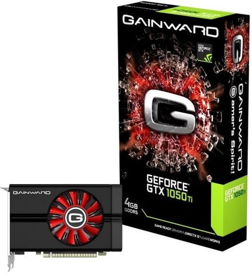 Karta graficzna GAINWARD GeForce GTX 1050 Ti 471056224-1310, 4 GB GDDR5, PCI-E 3.0 Gainward