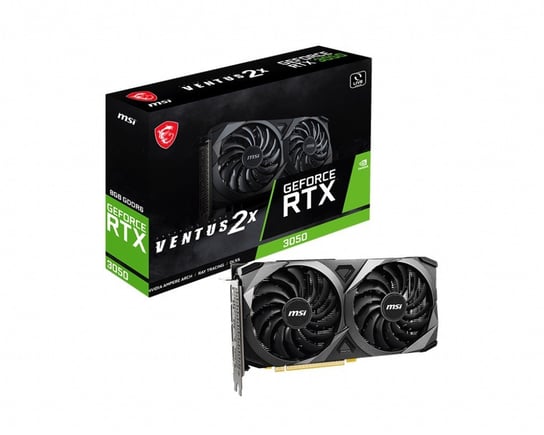 Karta graficzna GeForce RTX 3050 VENTUS 2X 8GB GDDR6 128bit 3DP/HDMI Inny producent